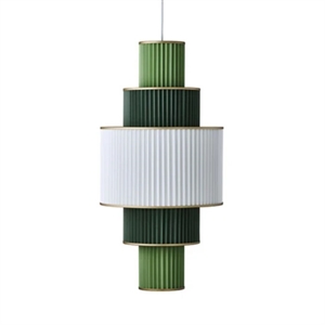 LE KLINT - PLIVELLO 113 - PENDEL LAMPE - WHITE/GREEN